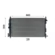 MAHLE CR 2594 000P - Radiateur, refroidissement du moteur