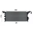 MAHLE CR 2597 000P - Radiateur, refroidissement du moteur