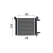 MAHLE CR 2642 000P - Radiateur, refroidissement du moteur