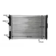 MAHLE CR 272 000S - Radiateur, refroidissement du moteur