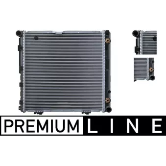 Radiateur, refroidissement du moteur MAHLE OEM A1245000203