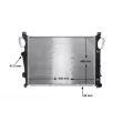 MAHLE CR 304 000P - Radiateur, refroidissement du moteur