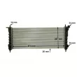 MAHLE CR 313 000P - Radiateur, refroidissement du moteur