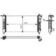 MAHLE CR 313 000S - Radiateur, refroidissement du moteur