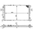 MAHLE CR 320 000S - Radiateur, refroidissement du moteur