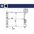 MAHLE CR 322 000S - Radiateur, refroidissement du moteur