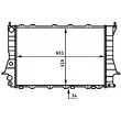 MAHLE CR 358 000S - Radiateur, refroidissement du moteur