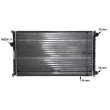 MAHLE CR 395 000S - Radiateur, refroidissement du moteur