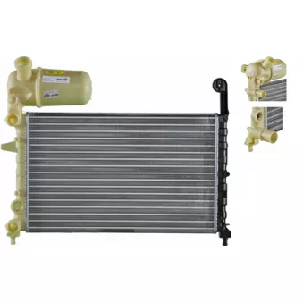 Radiateur, refroidissement du moteur AVA QUALITY COOLING FT2101