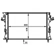 MAHLE CR 461 000P - Radiateur, refroidissement du moteur