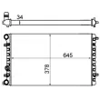 MAHLE CR 477 001S - Radiateur, refroidissement du moteur