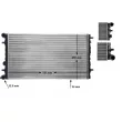 MAHLE CR 477 001S - Radiateur, refroidissement du moteur