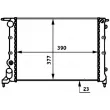 MAHLE CR 488 000S - Radiateur, refroidissement du moteur