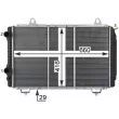 MAHLE CR 499 000P - Radiateur, refroidissement du moteur