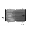 MAHLE CR 499 000S - Radiateur, refroidissement du moteur