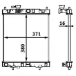 MAHLE CR 540 000S - Radiateur, refroidissement du moteur
