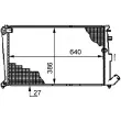 MAHLE CR 586 000S - Radiateur, refroidissement du moteur