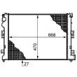 MAHLE CR 587 000S - Radiateur, refroidissement du moteur