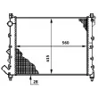 MAHLE CR 610 000S - Radiateur, refroidissement du moteur