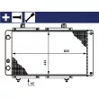 MAHLE CR 618 000S - Radiateur, refroidissement du moteur