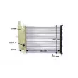 MAHLE CR 630 000S - Radiateur, refroidissement du moteur