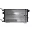 MAHLE CR 632 000S - Radiateur, refroidissement du moteur