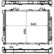 MAHLE CR 634 000S - Radiateur, refroidissement du moteur