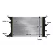 MAHLE CR 636 000S - Radiateur, refroidissement du moteur