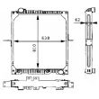 MAHLE CR 664 000P - Radiateur, refroidissement du moteur