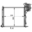 MAHLE CR 716 000P - Radiateur, refroidissement du moteur