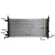 MAHLE CR 735 000S - Radiateur, refroidissement du moteur