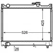 MAHLE CR 747 000S - Radiateur, refroidissement du moteur