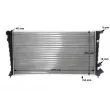 MAHLE CR 750 000S - Radiateur, refroidissement du moteur