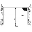 MAHLE CR 774 000P - Radiateur, refroidissement du moteur