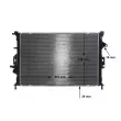MAHLE CR 815 000S - Radiateur, refroidissement du moteur