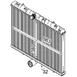 MAHLE CR 889 000P - Radiateur, refroidissement du moteur