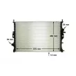 MAHLE CR 906 000P - Radiateur, refroidissement du moteur