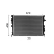 MAHLE CR 954 000P - Radiateur, refroidissement du moteur
