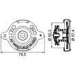 MAHLE CRB 16 000P - Bouchon de radiateur