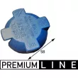 Bouchon, réservoir de liquide de refroidissement MAHLE [CRB 84 000P]