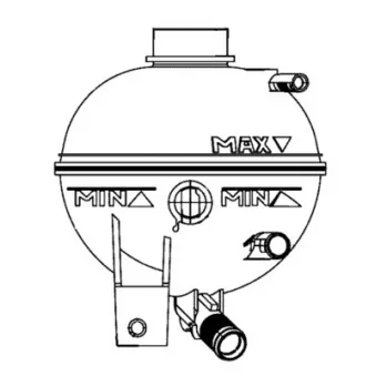 MAHLE CRT 12 000S - Vase d'expansion, liquide de refroidissement