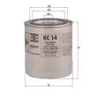 MAHLE KC 14 - Filtre à carburant