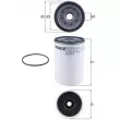 MAHLE KC 371D - Filtre à carburant