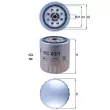 MAHLE KC 63/1D - Filtre à carburant