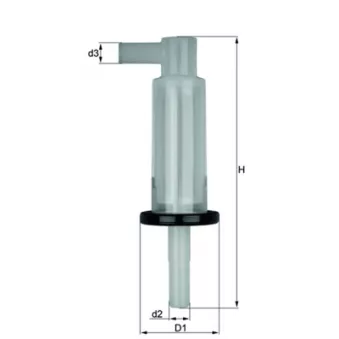 Filtre à carburant MAHLE OEM A0014777901