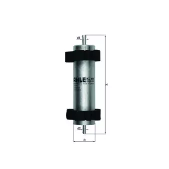 Filtre à carburant MAHLE OEM 8R0127400