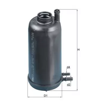 Filtre à carburant MAHLE KL 707D pour MITSUBISHI Canter (FB7, FB8, FE7, FE8) 6C18 - 175cv