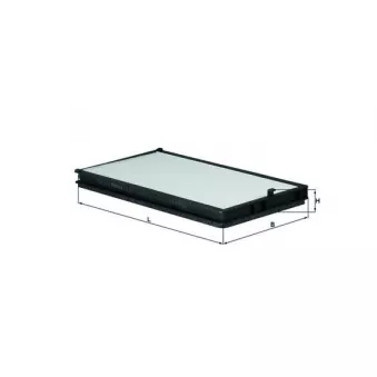 Filtre, air de l'habitacle MAHLE OEM 1390836
