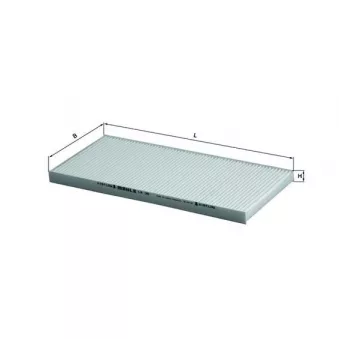 Filtre, air de l'habitacle MAHLE OEM 46721374
