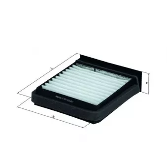 Filtre, air de l'habitacle MAHLE OEM MZ311916